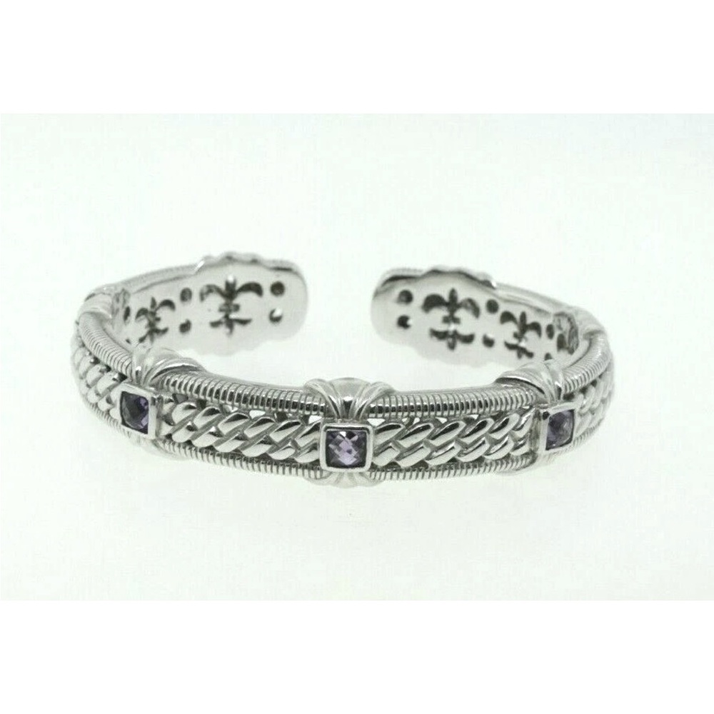 Judith Ripka 925 Silver Bracelet - Picture 10 of 15